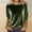 01# Army Green, variant on Velvet Tops for Women Long Sleeve Crewneck Dressy Elegant Date Night Velour Shirts, White L