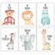 thumbnail image 1 of 6Lienzos Decorativos Habitación Infantil Bebé Animales Selva, 1 of 5