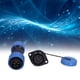 thumbnail image 4 of Enchufe Impermeable, Conector De Alimentación De Brida De Engarzado Con Tornillo De Contacto De Cobre De 6-12 Mm² 250 V Con Anillo De Silicona Para Equipos Eléctricos, 4 of 7