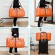 thumbnail image 5 of Bolsa de viaje Vomgomfom de 65 litros con compartimento para zapatos, color naranja, 5 of 7