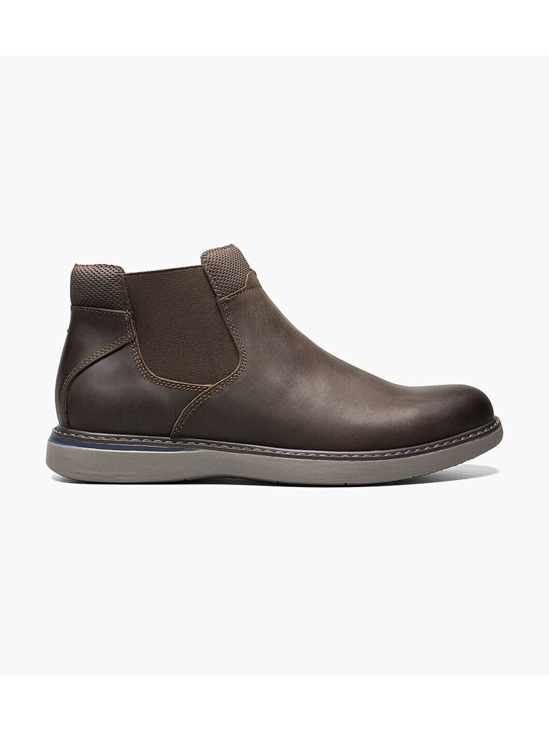 Nunn Bush Bayridge Plain Toe Chelsea Boot Brown CH Leather  display picture 3