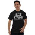 thumbnail image 4 of Jesus Strong Philippians 4:13 Bible Men's Graphic T Shirt Tees Brisco Brands S, 4 of 6
