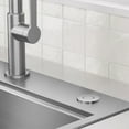 thumbnail image 3 of KRAUS Garbage Disposal Air Switch Kit in Spot-Free Stainless Steel with Flat-Top Push Button, AC Adapter, Power Cord, and Air Tube Included, 3 of 13