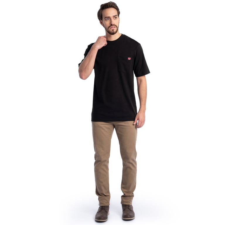 Wrangler Workwear Men's Short Sleeve Pocket Tee 3-Pack photo 3