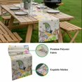 thumbnail image 5 of Easter Table Runner - 70 Inch Long, Kitchen Dining Table Runner Dresser Scarves, Eggs Gnomes Bunny Elegant Pastoral Rustic Farmhouse Decor for Coffee Tables Wedding Party Banquet, 5 of 8