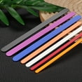 thumbnail image 4 of Uxcell Anodized Aluminum Bracelet Blanks Metal Stamping Engraving Blanks for Cuff Bracelet Jewelry Making DIY Crafts Black 7 x 0.5 x 0.05 Inch, 4 of 7