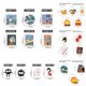 thumbnail image 3 of 25 Estilos Conjuntos De Dibujos Animados Animación Periférica Esmalte Solapa Broche Hayao Miyazaki Anime Totoro Metal Exquisito Pintura Al Óleo Insignia Moda Ropa Sombrero Accesorios Venta Por Mayor, 3 of 4