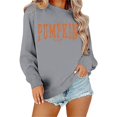 thumbnail image 4 of Holzkary Sweatshirts for Women Hoodies Pumpkin Season Sweatshirt Atumn Crewneck Tops Thanksgiving Pullover Graphic Printed Pullover Top Comfy Fall Winter Outfits Clothes 2025 Fashion Light Ashy Xxl, 4 of 9