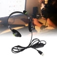thumbnail image 1 of Auriculares Con Cable, Auriculares Con Cable USB Estéreo Giratorios Flexibles Con Cancelación De Ruido Ajustables Para La Oficina, 1 of 7