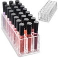 thumbnail image 1 of Fiudx Organizador de Labiales Acrílico, Solución Transparente para Guardar Maquillaje, Apariencia de Cristal de Ensueño, Elegante Complemento para Tocador, Dormitorio, Baño, Regalo de San Valentín, 2, 1 of 7