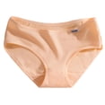 thumbnail image 2 of Women Soft Cotton Panties Candy Color Underwear Mid-waist Breathable Briefs, 2 of 9