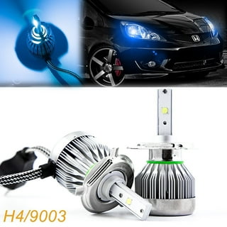 KaiDengZhe H4 - Foco LED H4 para faros delanteros de motocicleta, HB2 9003,  con proyector HD, 25