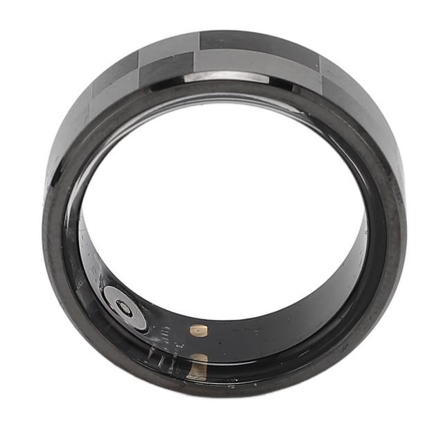Smart Ring Health Tracker, Motion Gaming Step Counter Control Exercise Tracker Ring Multiple Sport Modes Aluminum Alloy with APP for Cycling No.8,No.9,No.10,No.11