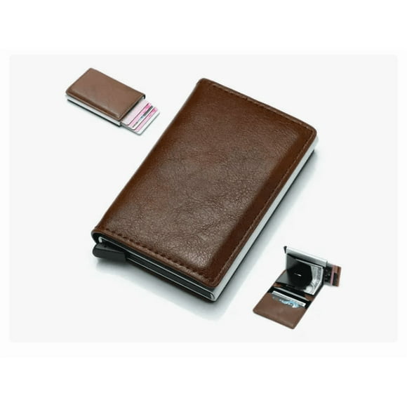 Cartera Con Protección Rfid  Xtellar De Aluminio Para Hombre
