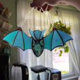thumbnail image 6 of Halloween Decorations Colorful Acrylic Bat Decoration Window Hanging Suncatcher, Stunning Hanging Window Panels for Halloween Decoration, Acrylic Window Wall Art Decor for Living Room, Home, Office, 6 of 8
