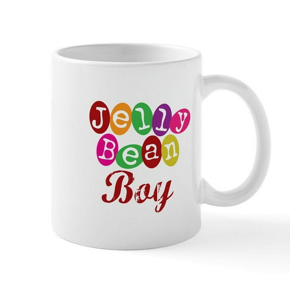 CafePress - Jelly Bean Boy Mug - 11 oz Ceramic Mug - Novelty Coffee Tea Cup