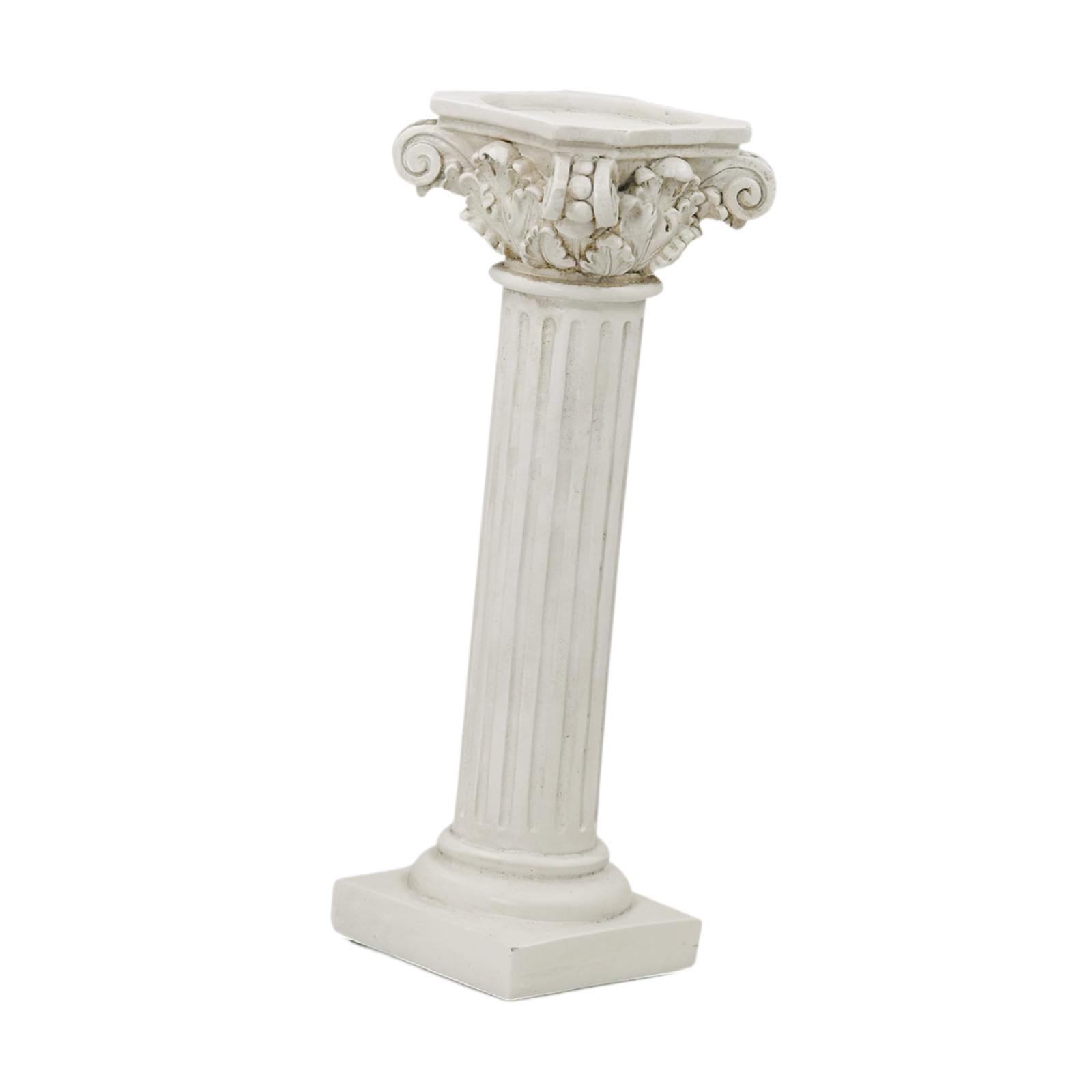 WLPZXP Roman Column Pillar Art Garden Architectural Sculpture for Table Patio Scene L
