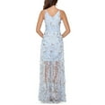 thumbnail image 2 of Xscape Womens Padded Bust Applique Evening Dress, 2 of 2