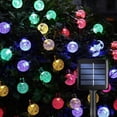 thumbnail image 1 of Cadena de luz solar de 5m, 20 bolas de bombillas LED, luces navideñas, luces decorativas para acampada y jardín al aire libre, 1 of 6