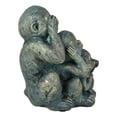 thumbnail image 5 of Whimsical Faded Bronze Color See Hear Speak No Evil Rainforest Monkeys Figurine, 5 of 10