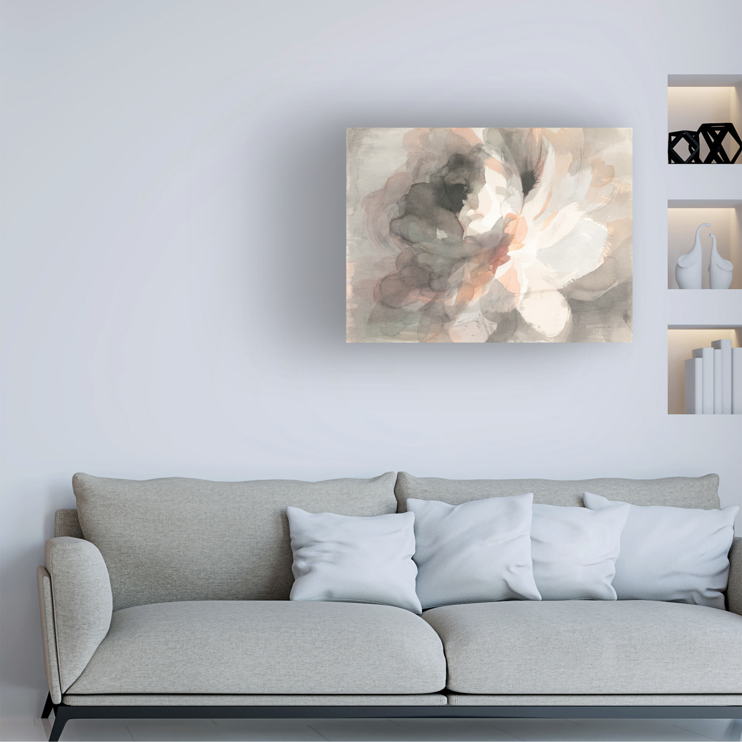 Danhui Nai 'Abstract Peony' Canvas Art