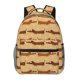 thumbnail image 1 of Fotbe Dachshund Dog Puppy Mochila Casual con Estampado para Escuela, Viajes y Actividades al Aire Libre - Duradera, Ligera y Cómoda, 1 of 5
