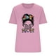 thumbnail image 3 of Elegante blusa de manga corta con cuello redondo y manga abullonada para mujer OAVQHLG3B Store  lin121212, 3 of 3