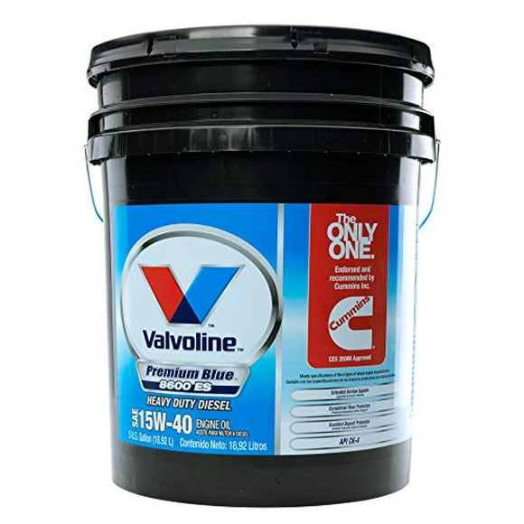 Valvoline VV70506-05 Premium Blue 15W40 Motor Oil, 5 gallon