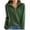 Green, variant on Womens Cable Knit Sweater Half Zip Collared Long Sleeve Vintage Pullover Sweater Top