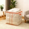 thumbnail image 6 of HBBKVI 24x24x20in Clothing Storage Bag Clothing Storage Bags Bedroom Mesh Organizers Household Clothing and Quilt Dusts Covers and Storage Boxes, 6 of 6