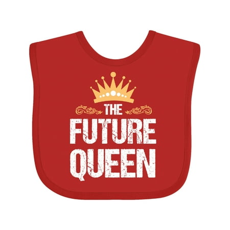 

Inktastic The Future Queen of Feminism Gift Baby Boy or Baby Girl Bib