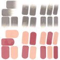 thumbnail image 4 of 6 Sheets Nail Stickers Full Wrap Nail Stickers Self-adhesive Nail Decals, 4 of 9