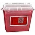 thumbnail image 3 of Bemis Healthcare 175030-32 Contenant pour Objets Tranchants de 5 Pintes, Rouge Translucide (Lot de 32), 3 of 3