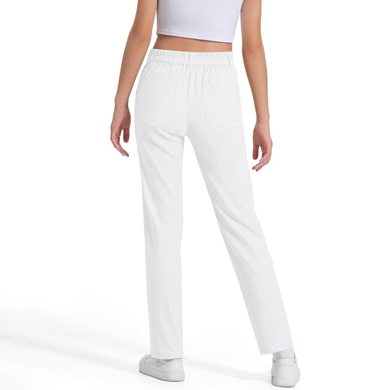 Girls' Pants White Suit for Girls Casual Daily Wear Straight Leg Dress  Pants Girls' Suits 13-14 Years - Walmart.com