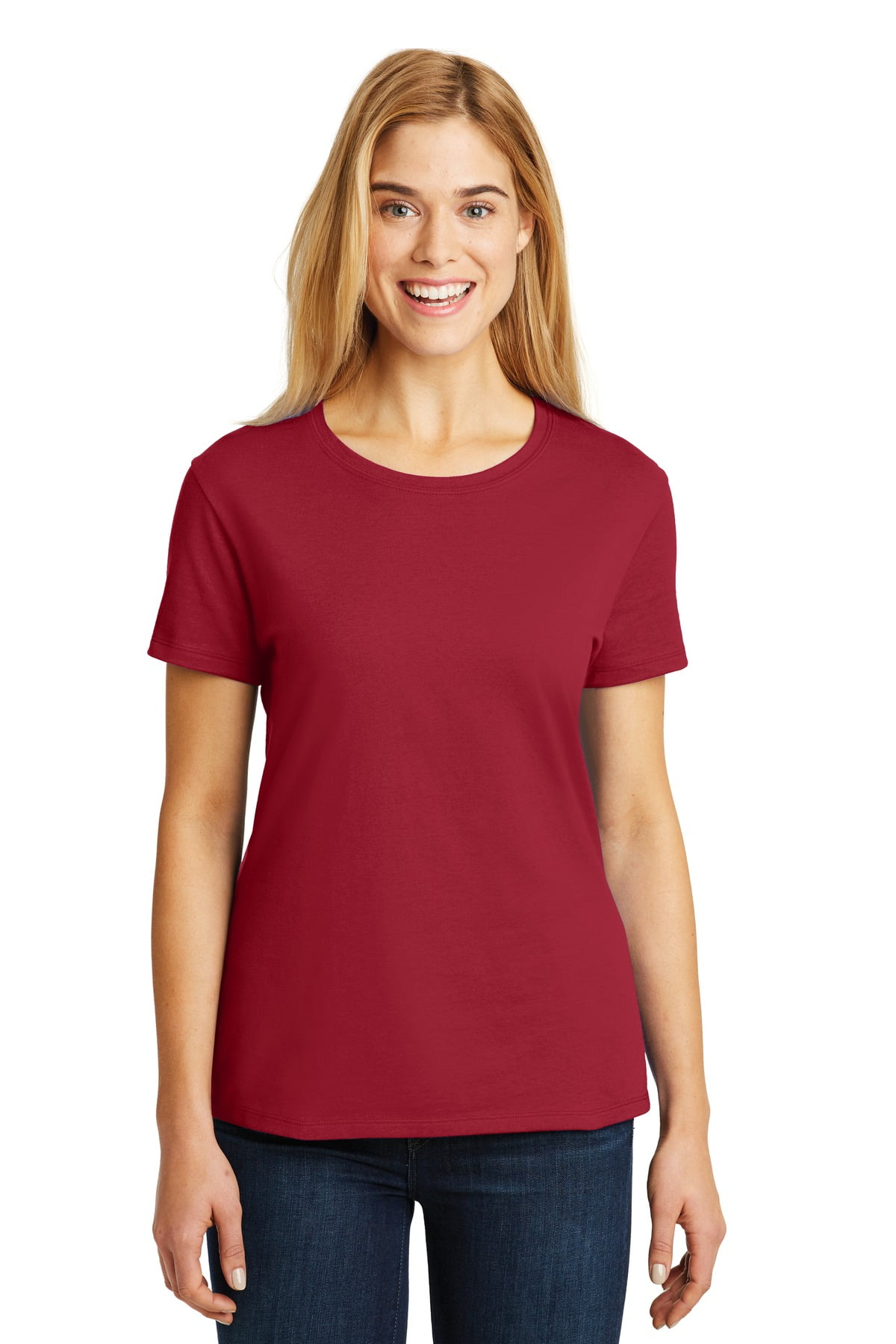 Hanes Ladies Nano-T Cotton T-Shirt - Walmart.com