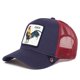 thumbnail image 2 of ZHAOCHENG Utförsäljning Djur Gorra de béisbol Solskydd Mesh Broderad Trucker Hat Silver fox Negro, 2 of 5