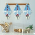thumbnail image 5 of Qxltty Coastal Lighthouse Kitchen Towels Set of 6 Ultra Soft Absorbent Quick Drying Dish Cloths 11 x 11in, 5 of 9