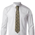 thumbnail image 3 of Men's Ties, Excavator at work Satin Ties for Men, Mens Formal Neck Ties for Business Weeding Gift, 3 of 5