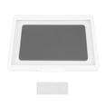 thumbnail image 1 of Soporte para teléfono de ducha, impermeable, giratorio, antivaho, manos libres, fácil de montar, funda para tableta de baño, color blanco, 1 of 14