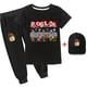 thumbnail image 1 of Juego Roblox de dos piezas para niños y niñas, traje de camiseta de manga corta y sombrero, algodón fino bidimensional, periférico, el mejor regalo, nuevo, 1 of 4