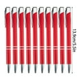 thumbnail image 5 of BELOWSYALER 10x/Set 1.0mm Retractable Ballpoint Pen Journaling Pen Smooth Writing Pen Metal Pen Stationery Supplies for Writing, 5 of 7