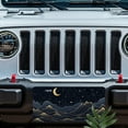 thumbnail image 5 of License Plate, Starry Mountain Night Decorative Front,Personalized Stainless Steel License Plate Cover For Men Women,12.2" X 6.2", 5 of 6
