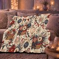 thumbnail image 6 of Vintage Patriotic Collage Woven Baskets Flags Fourth Of, Cozy Friendship Quote Scene, Warm Flannel Blanket for Living Room and Reading Nook, Art Lovers Friendship Gift, Artistic Home Decor, 6 of 9