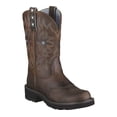 thumbnail image 2 of Ariat Womens Probaby Western Cowboy Boot Driftwood Brown 11 B Leather 1.5" Heel, 2 of 2