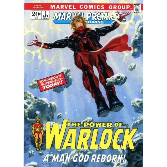 Marvel 2016 Marvel Masterpieces The Power of... Warlock 473/1499 Trading Card #23 (Upper Deck)