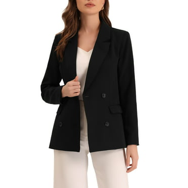 Women's Long Sleeve Blazer Cardigan Tops Leopard Print Coat Jackets ...