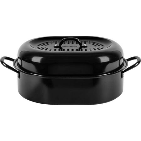 

GraniteStone-GraniteStone Diamond 18 In. Non-Stick Covered Roaster