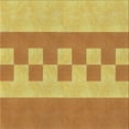 thumbnail image 1 of Ahgly Company Indoor Square Patterned Sedona Brown Novelty Area Rugs, 7' Square, 1 of 6