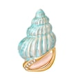 thumbnail image 2 of Ramillete Animal Natural con Forma de Animal de Concha Azul Broche de de Imitación Yuyangstore Conch Animal Broche, 2 of 8