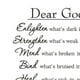 Leaveforme Dear God Sticker Faith Wall Sticker Removable Wall Decal